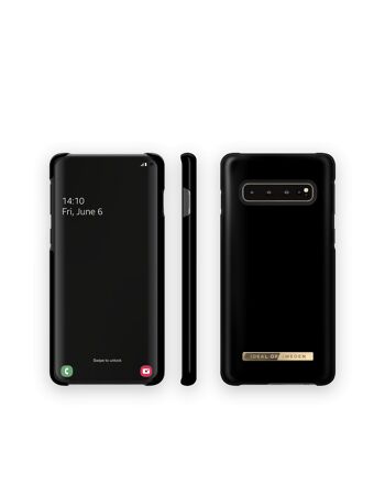 Coque Fashion Galaxy S10 Noir Mat 2