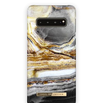 Étui à la mode Galaxy S10 Agate de l'espace extra-atmosphérique