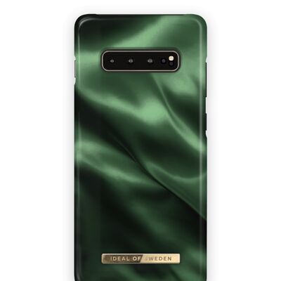 Fashion Case Galaxy S10+ Emerald Satin