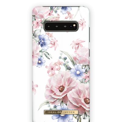Estuche de moda Galaxy S10 + Floral Romance