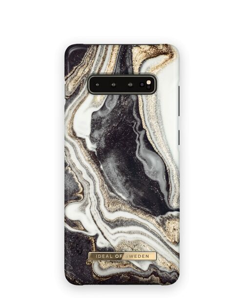 Fashion Case Galaxy s10+ Golden Ash marble