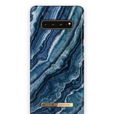 Custodia alla moda Galaxy S10 + Indigo Swirl