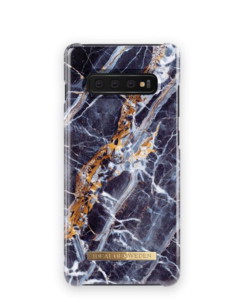 Fashion Case Galaxy S10+ Midnight Blue Marble
