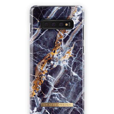 Fashion Case Galaxy S10 + Midnight Blue Marble