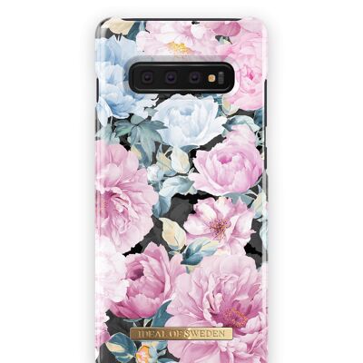 Estuche de moda Galaxy S10 + Peony Garden