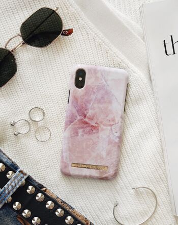 Coque Fashion Galaxy S10 + Pilion Rose Marbre 2