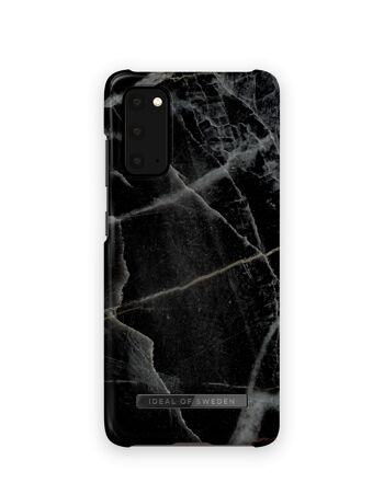 Coque Fashion Galaxy S20 Black Thunder Marble 1