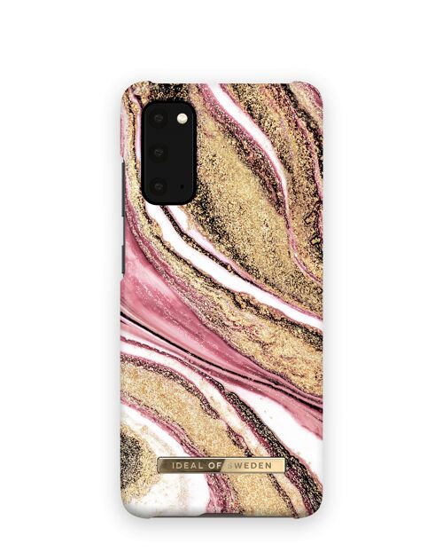 Fashion Case Galaxy S20 Cosmic Pink Swirl