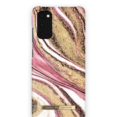 Fashion Case Galaxy S20 Cosmic Pink Swirl
