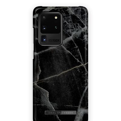 Fashion Hülle Galaxy S20 Ultra Black Thunder Marble