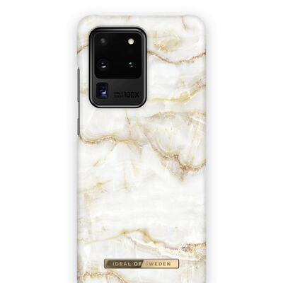 Fashion Case Galaxy S20 Ultra Golden Pearl Marble