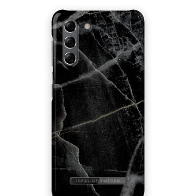 Fashion Hülle Galaxy S21 Black Thunder Marble