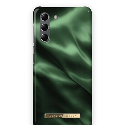 Estuche de moda Galaxy S21 Emerald Satin
