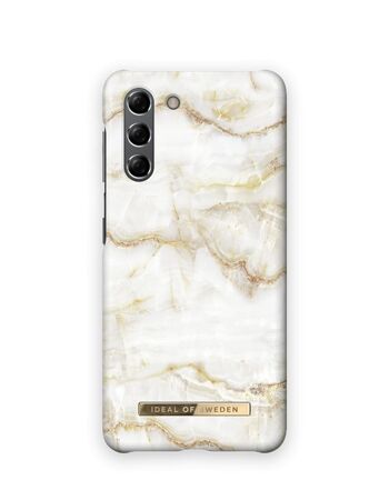 Coque Fashion Galaxy S21 Golden Pearl Marble