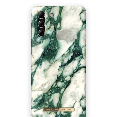 Fashion Case Galaxy S21 Plus Calacatta Smaragd Marmor