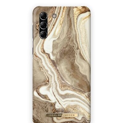 Fashion Hülle Galaxy S21 Plus Gold Sand Marble