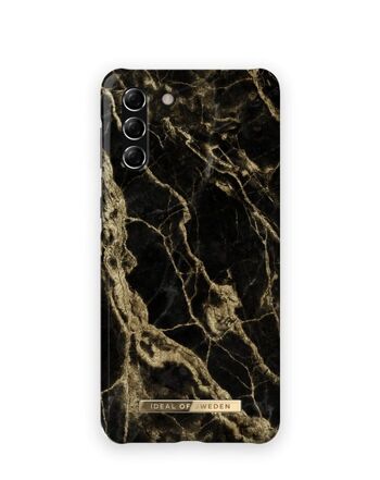 Coque Fashion Galaxy S21 Plus Golden Smoke Marble