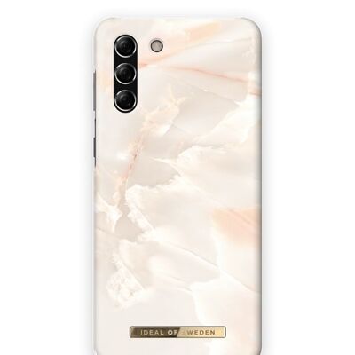 Custodia Fashion Galaxy S21 Plus Marmo Perla Rosa