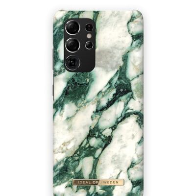 Fashion Case Galaxy S21 Ultra Calacatta Emerald Marble