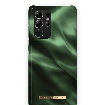 Fashion Case Galaxy S21 Ultra Emerald Satin