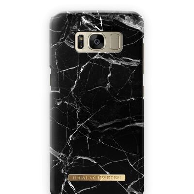 Fashion Hülle Galaxy S8 Schwarz Marmor