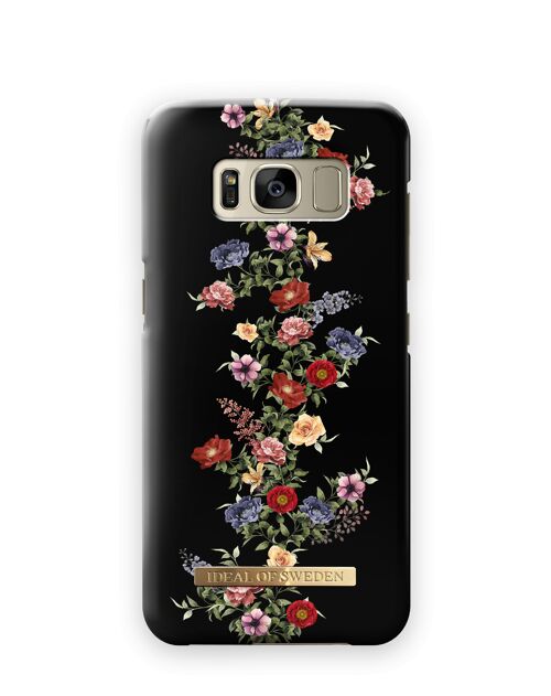 Fashion Case Galaxy S8 Dark Floral