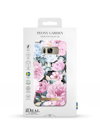 Coque Fashion Galaxy S8 Pivoine Jardin 3