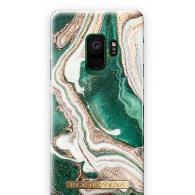Fashion Hülle Galaxy S9 Golden Jade Marmor