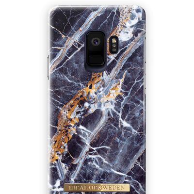 Custodia alla moda Galaxy S9 blu notte in marmo