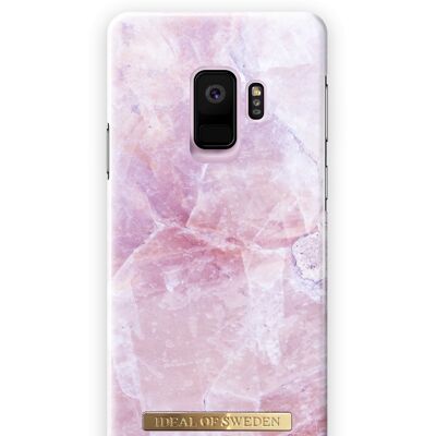 Custodia Fashion Galaxy S9 Pilion Pink Marble