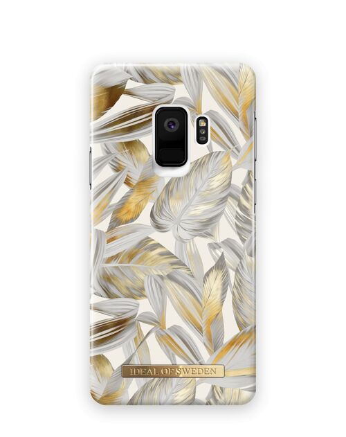 Fashion Case Galaxy S9 Platinum Leaves