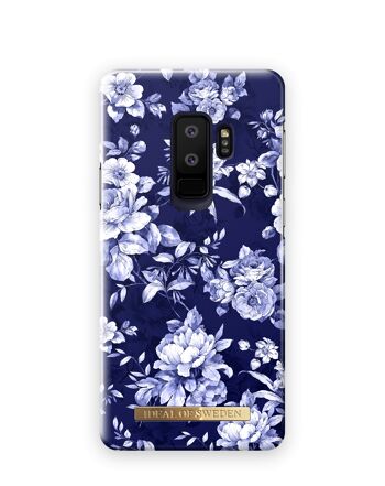 Coque tendance Galaxy S9 Plus Sailor Blue Bloom 1