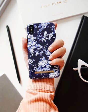 Coque tendance Galaxy S9 Plus Sailor Blue Bloom 2