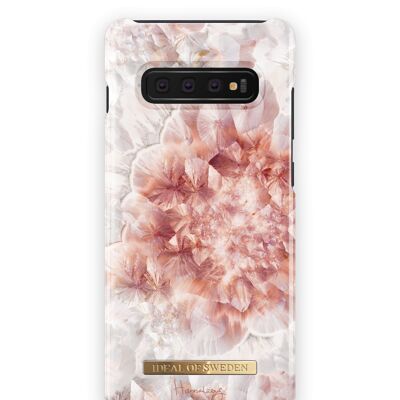 Fashion Case Hannalicious Galaxy S10 + Cristal de quartz rose
