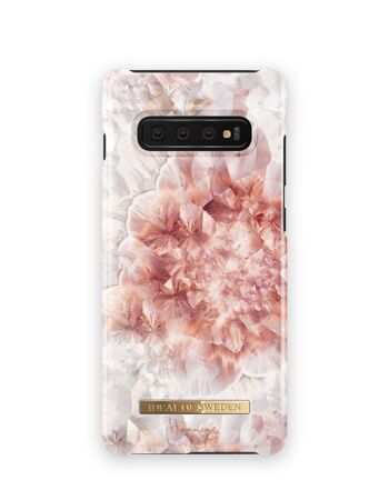 Fashion Case Hannalicious Galaxy S10 + Cristal de quartz rose 1