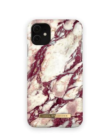 Coque Fashion iPhone 11 Calacatta Ruby Marble