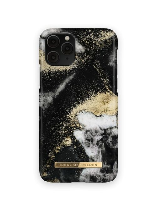Fashion Case iPhone 11 Pro Black Galaxy Marble