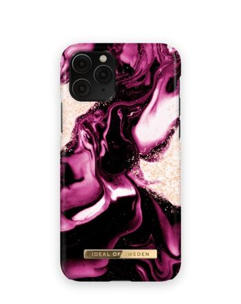 Coque Fashion iPhone 11 Pro Rubis Doré