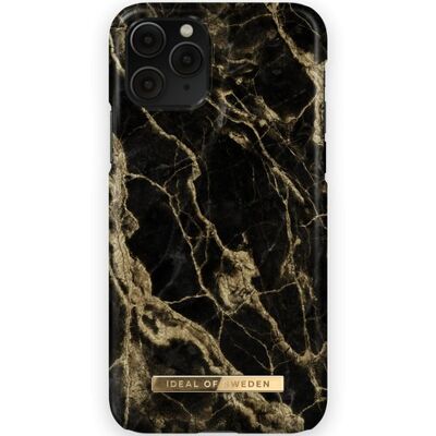 Fashion Case iPhone 11 Pro Golden Smoke Marble