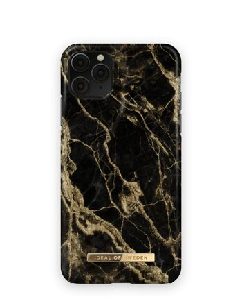 Coque Fashion iPhone 11 PRO MAX Golden Smoke Marble 1