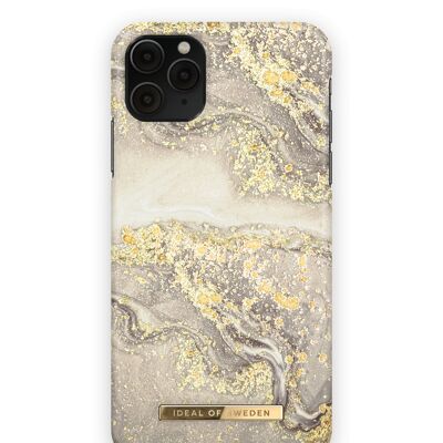 Fashion Case iPhone 11 Pro Max Sparkle Greige Marble