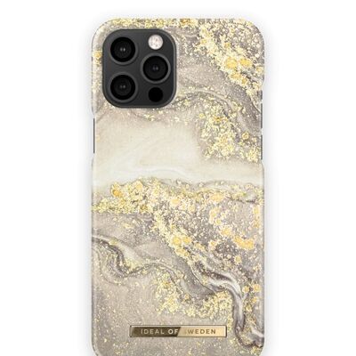 Fashion Case iPhone 12 Pro Max Sparkle Greige Marble
