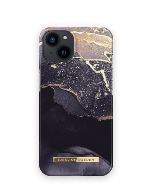 Fashion Case iPhone 13 Golden Twilight Marble