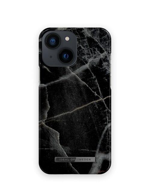 Fashion Case iPhone 13 Mini Black Thunder Marble