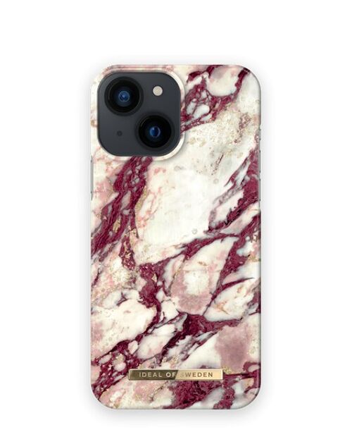 Fashion Case iPhone 13 Mini Calacatta Ruby Marble