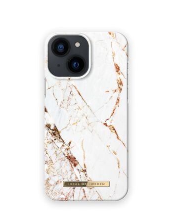 Coque Fashion iPhone 13 Mini Carrara Or