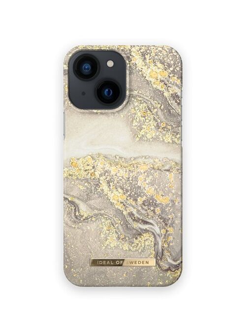 Fashion Case iPhone 13 Mini Sparkle Greige Marble