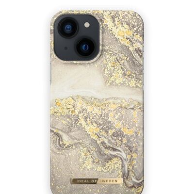 Fashion Case iPhone 13 Mini Sparkle Greige Marble