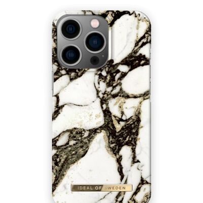 Fashion Case iPhone 13 Pro Calacatta Goldener Marmor