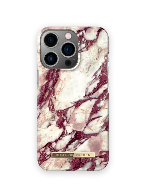 Fashion Case iPhone 13 Pro Calacatta Ruby Marble